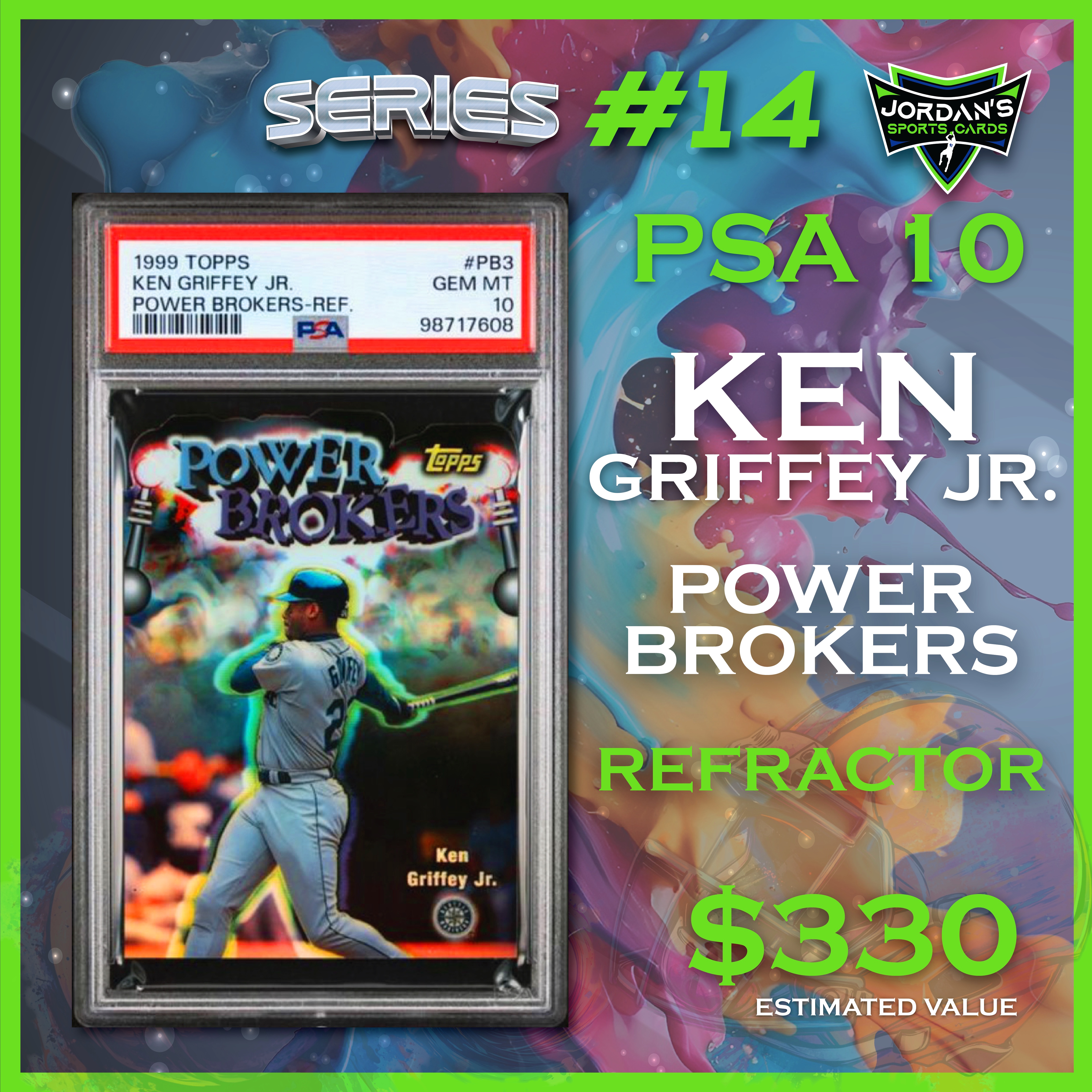 Platinum Quest Series 14 Sports Card Pack Mystery Box Presented by Jordan's Sports Cards - (1) Graded PSA, BGS, or SGC Card Per Pack at PristineAuction.com Platinum Quest Series 14 Sports Card Pack Mystery Box Presented by Jordan's Sports Cards - (1) Graded PSA, BGS, or SGC Card Per Pack at PristineAuction.com