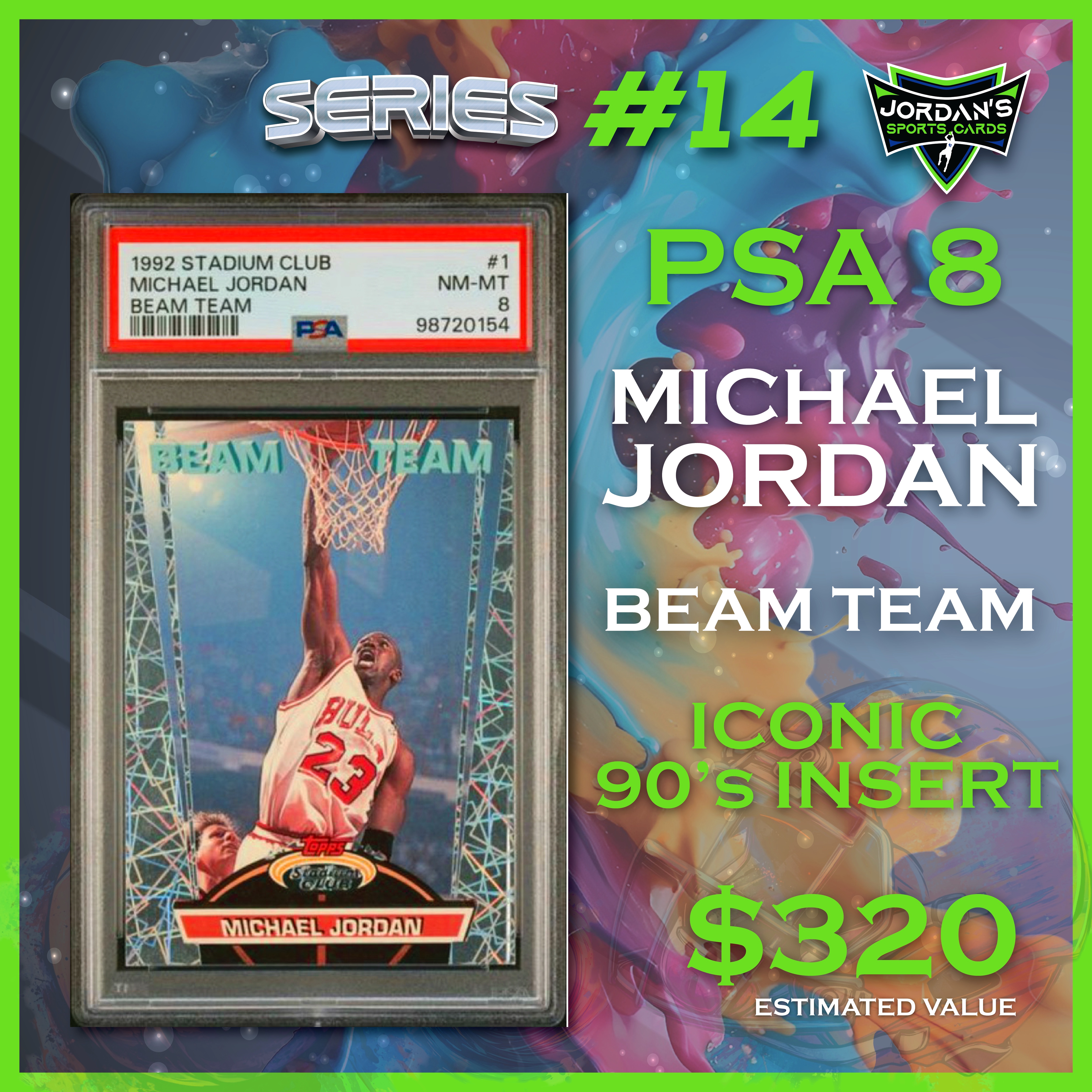 Platinum Quest Series 14 Sports Card Pack Mystery Box Presented by Jordan's Sports Cards - (1) Graded PSA, BGS, or SGC Card Per Pack at PristineAuction.com Platinum Quest Series 14 Sports Card Pack Mystery Box Presented by Jordan's Sports Cards - (1) Graded PSA, BGS, or SGC Card Per Pack at PristineAuction.com