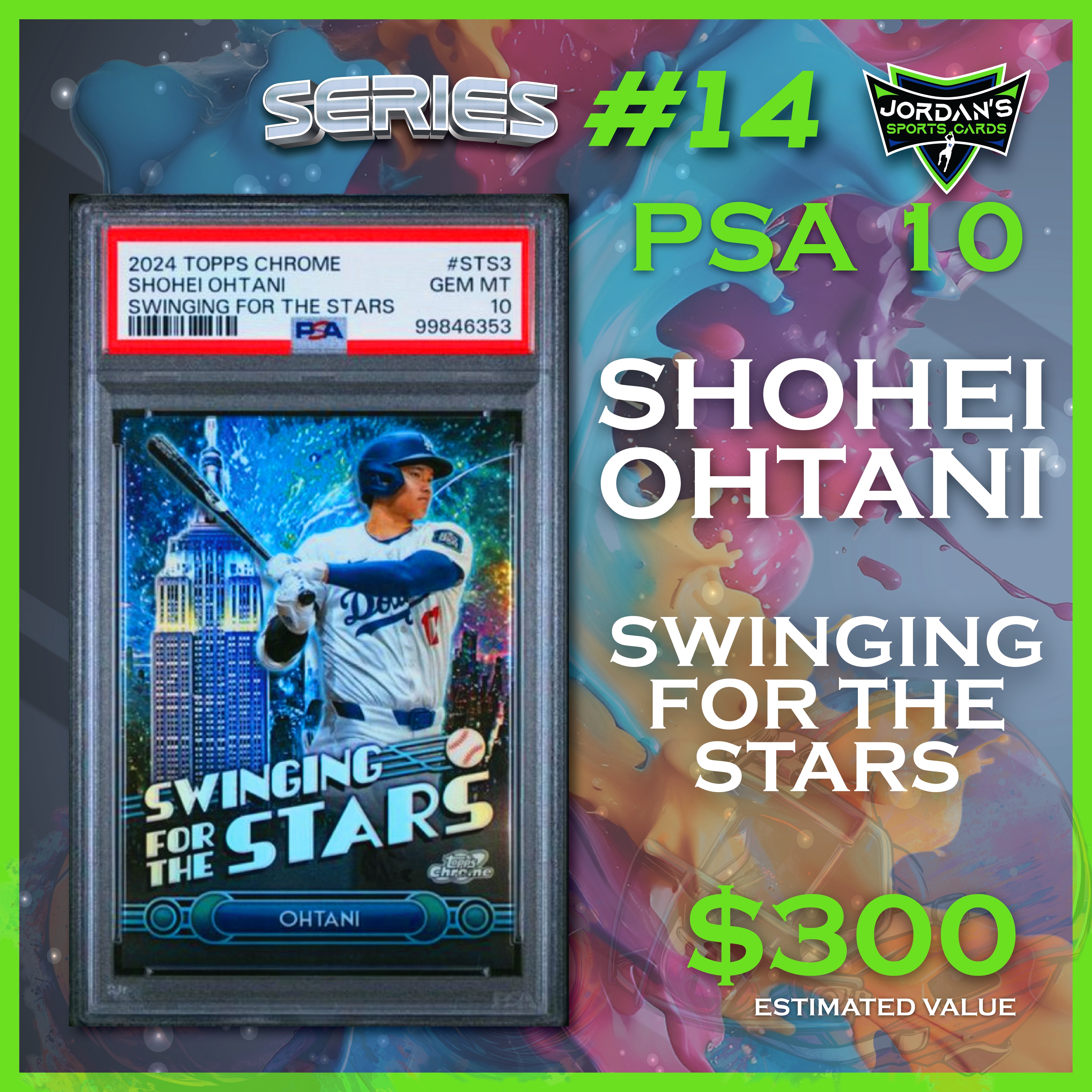 Platinum Quest Series 14 Sports Card Pack Mystery Box Presented by Jordan's Sports Cards - (1) Graded PSA, BGS, or SGC Card Per Pack at PristineAuction.com Platinum Quest Series 14 Sports Card Pack Mystery Box Presented by Jordan's Sports Cards - (1) Graded PSA, BGS, or SGC Card Per Pack at PristineAuction.com