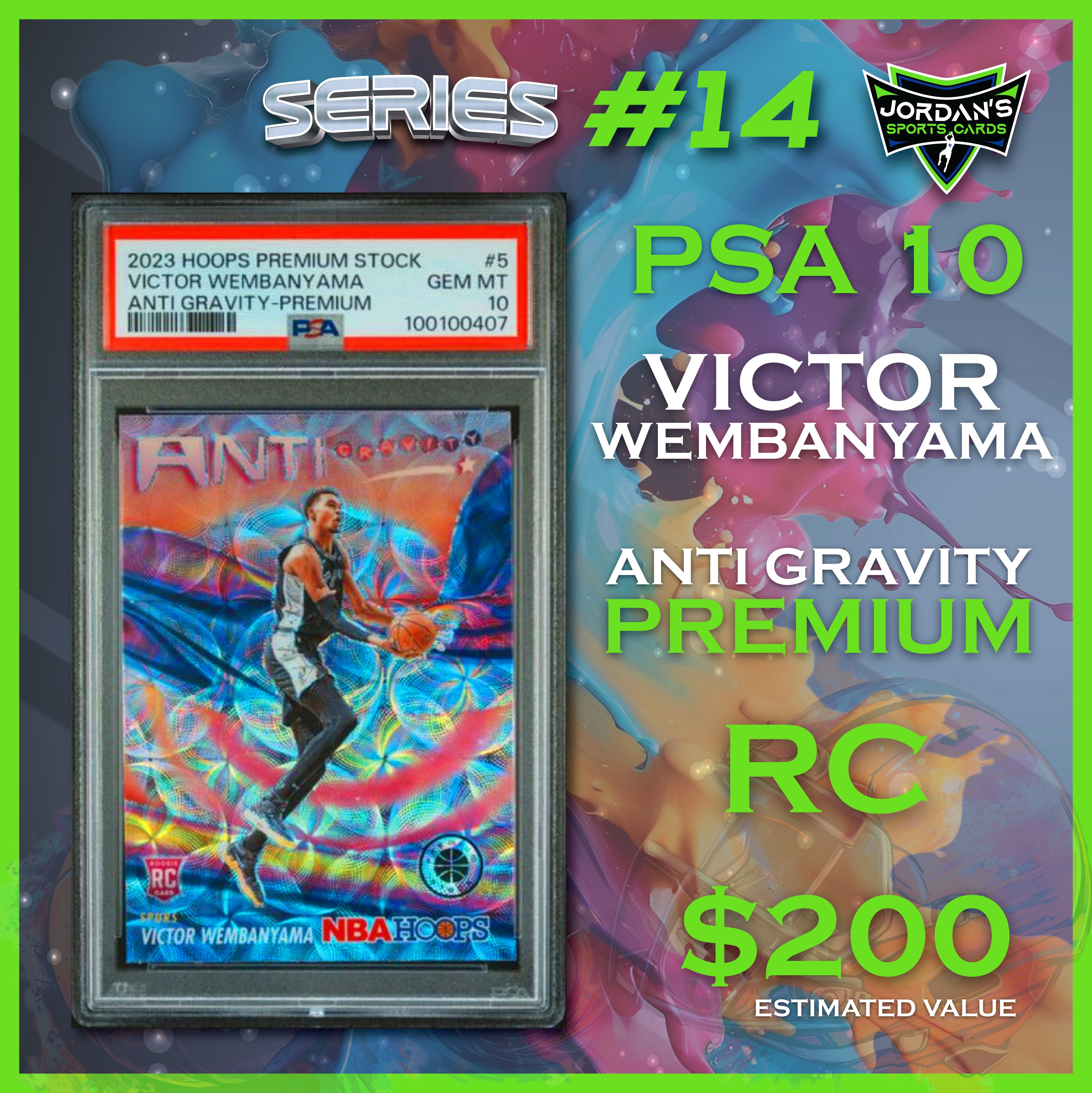Platinum Quest Series 14 Sports Card Pack Mystery Box Presented by Jordan's Sports Cards - (1) Graded PSA, BGS, or SGC Card Per Pack at PristineAuction.com Platinum Quest Series 14 Sports Card Pack Mystery Box Presented by Jordan's Sports Cards - (1) Graded PSA, BGS, or SGC Card Per Pack at PristineAuction.com