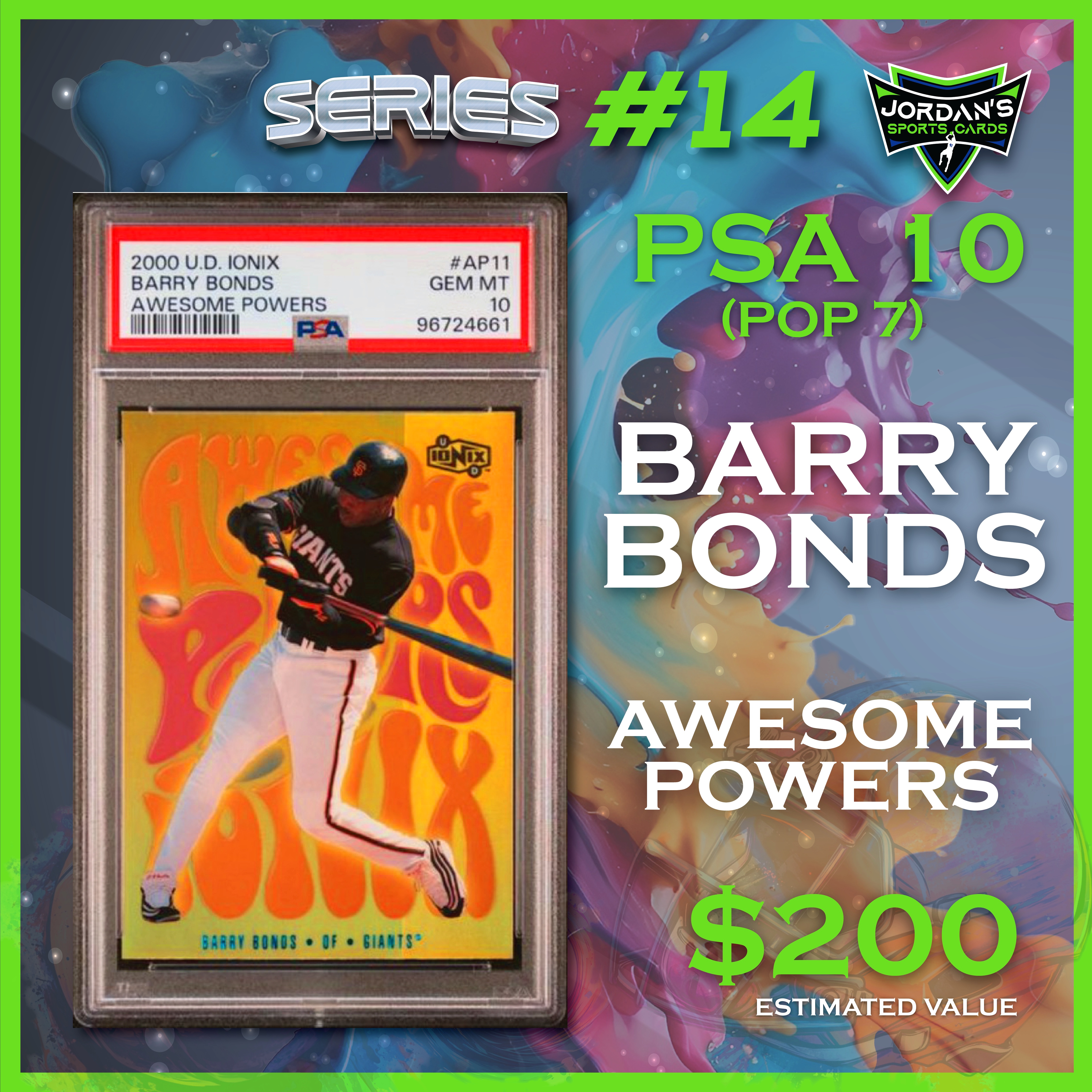 Platinum Quest Series 14 Sports Card Pack Mystery Box Presented by Jordan's Sports Cards - (1) Graded PSA, BGS, or SGC Card Per Pack at PristineAuction.com Platinum Quest Series 14 Sports Card Pack Mystery Box Presented by Jordan's Sports Cards - (1) Graded PSA, BGS, or SGC Card Per Pack at PristineAuction.com