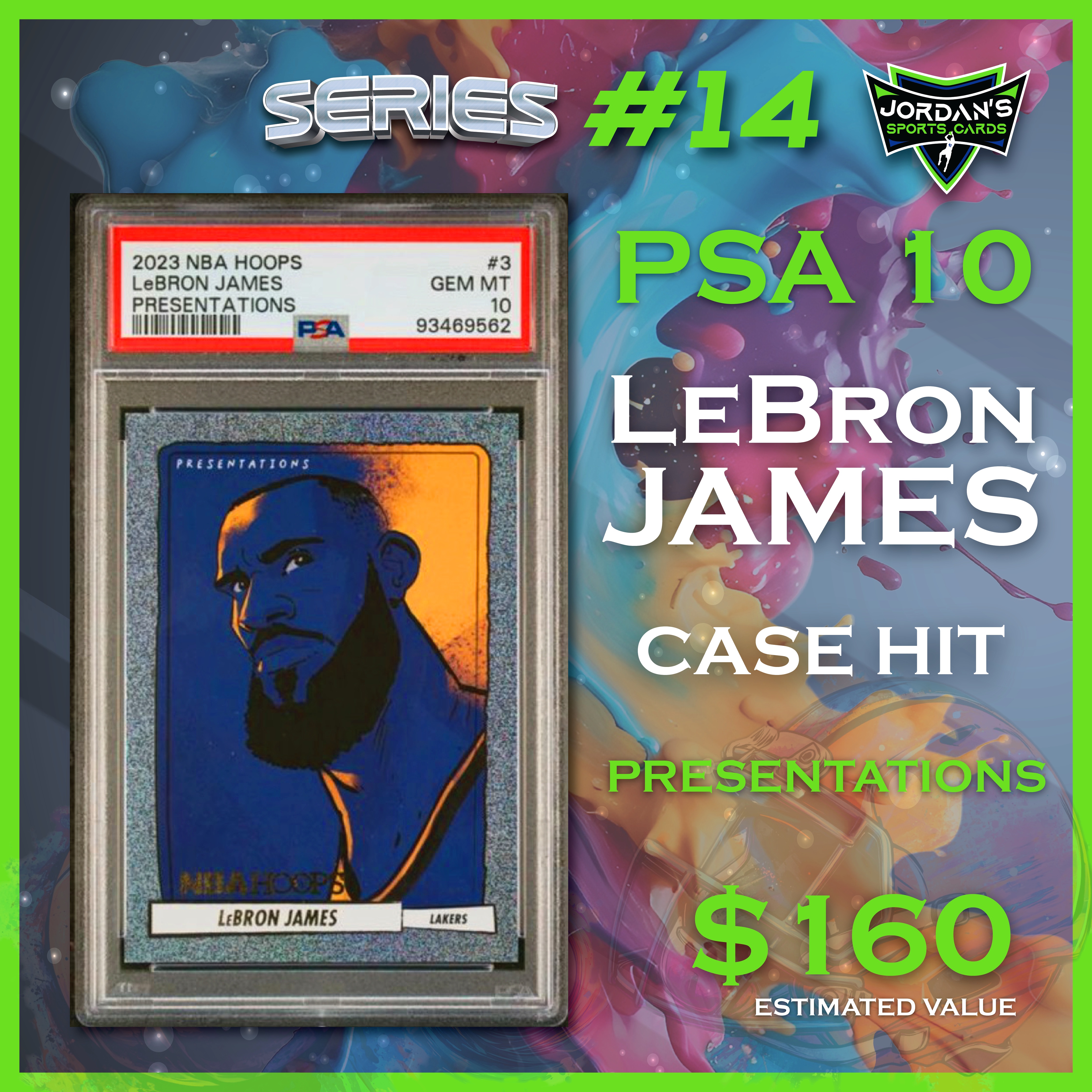 Platinum Quest Series 14 Sports Card Pack Mystery Box Presented by Jordan's Sports Cards - (1) Graded PSA, BGS, or SGC Card Per Pack at PristineAuction.com Platinum Quest Series 14 Sports Card Pack Mystery Box Presented by Jordan's Sports Cards - (1) Graded PSA, BGS, or SGC Card Per Pack at PristineAuction.com