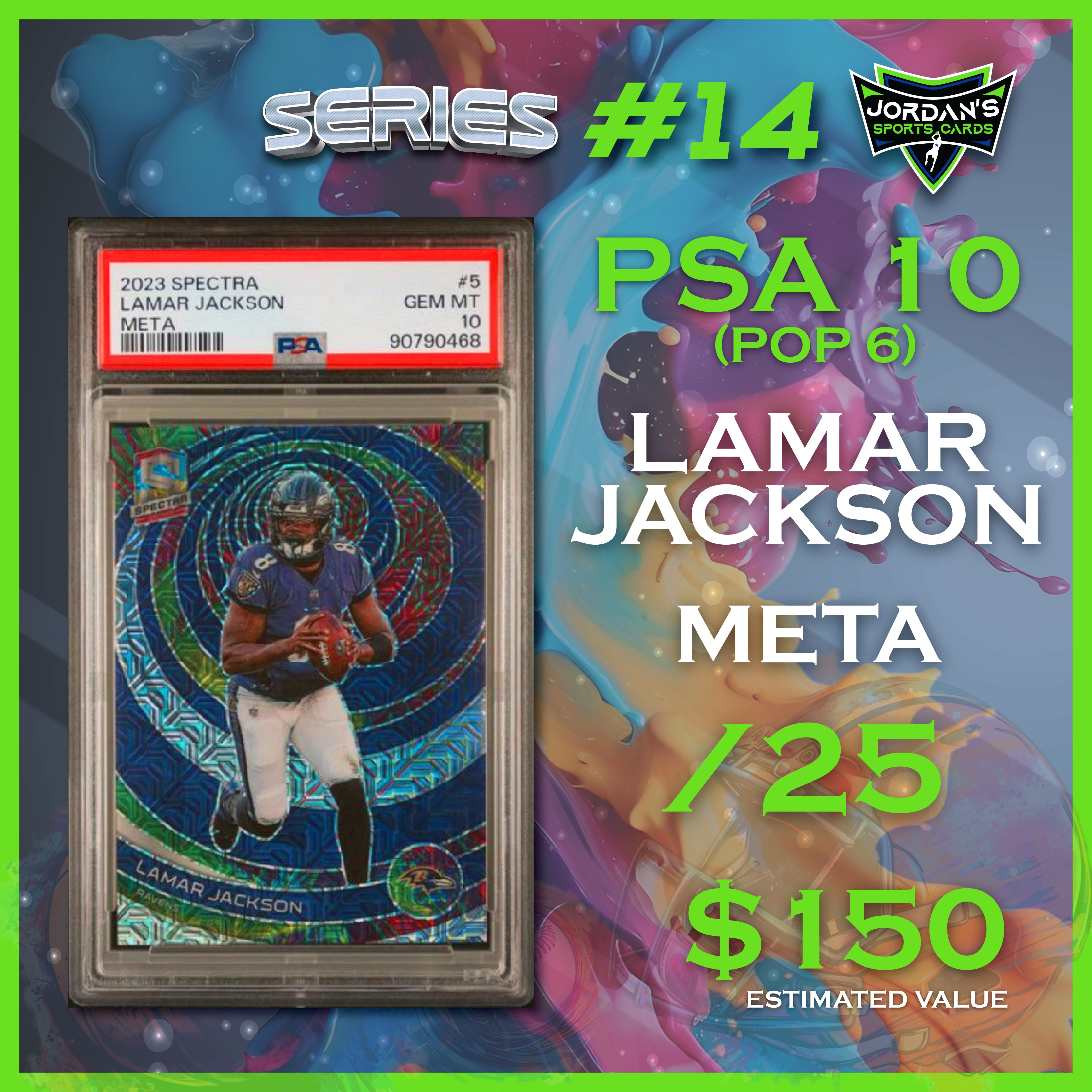 Platinum Quest Series 14 Sports Card Pack Mystery Box Presented by Jordan's Sports Cards - (1) Graded PSA, BGS, or SGC Card Per Pack at PristineAuction.com Platinum Quest Series 14 Sports Card Pack Mystery Box Presented by Jordan's Sports Cards - (1) Graded PSA, BGS, or SGC Card Per Pack at PristineAuction.com