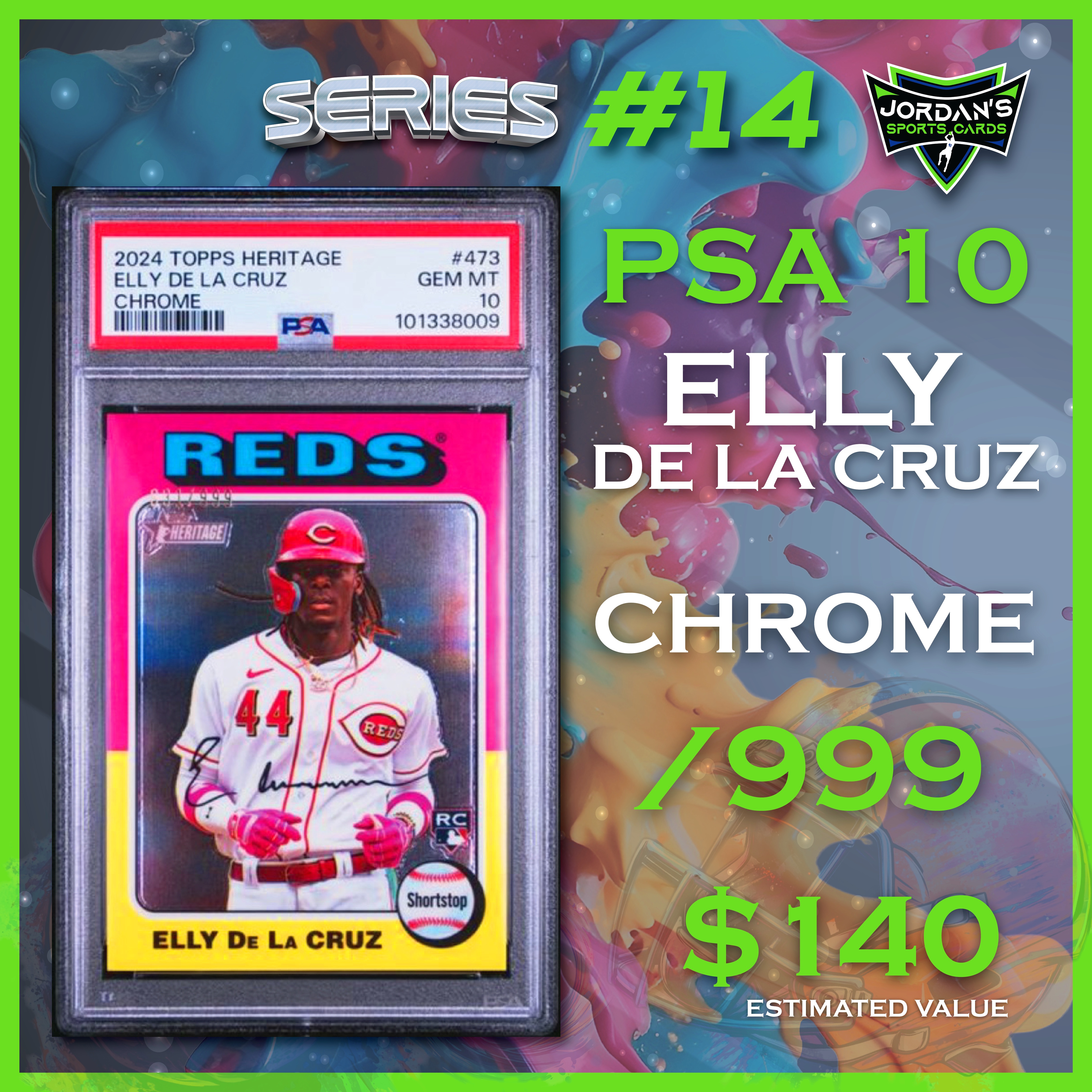 Platinum Quest Series 14 Sports Card Pack Mystery Box Presented by Jordan's Sports Cards - (1) Graded PSA, BGS, or SGC Card Per Pack at PristineAuction.com Platinum Quest Series 14 Sports Card Pack Mystery Box Presented by Jordan's Sports Cards - (1) Graded PSA, BGS, or SGC Card Per Pack at PristineAuction.com