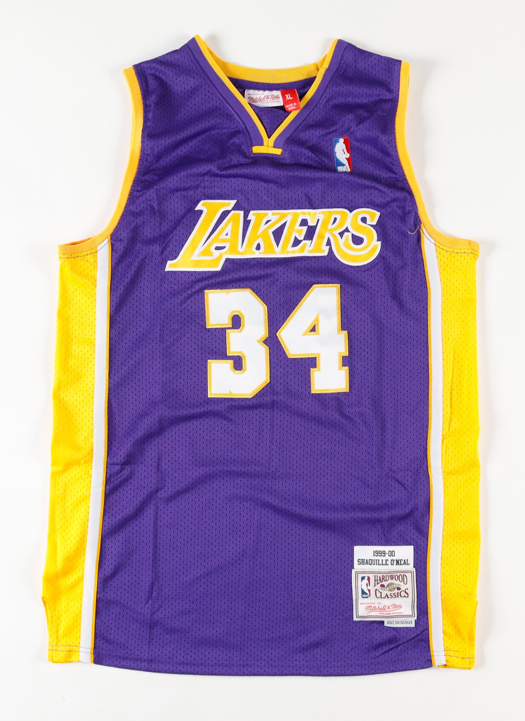 Shaquille O'Neal Signed Lakers Jersey (PIA) at PristineAuction.com Shaquille O'Neal Signed Lakers Jersey (PIA) at PristineAuction.com