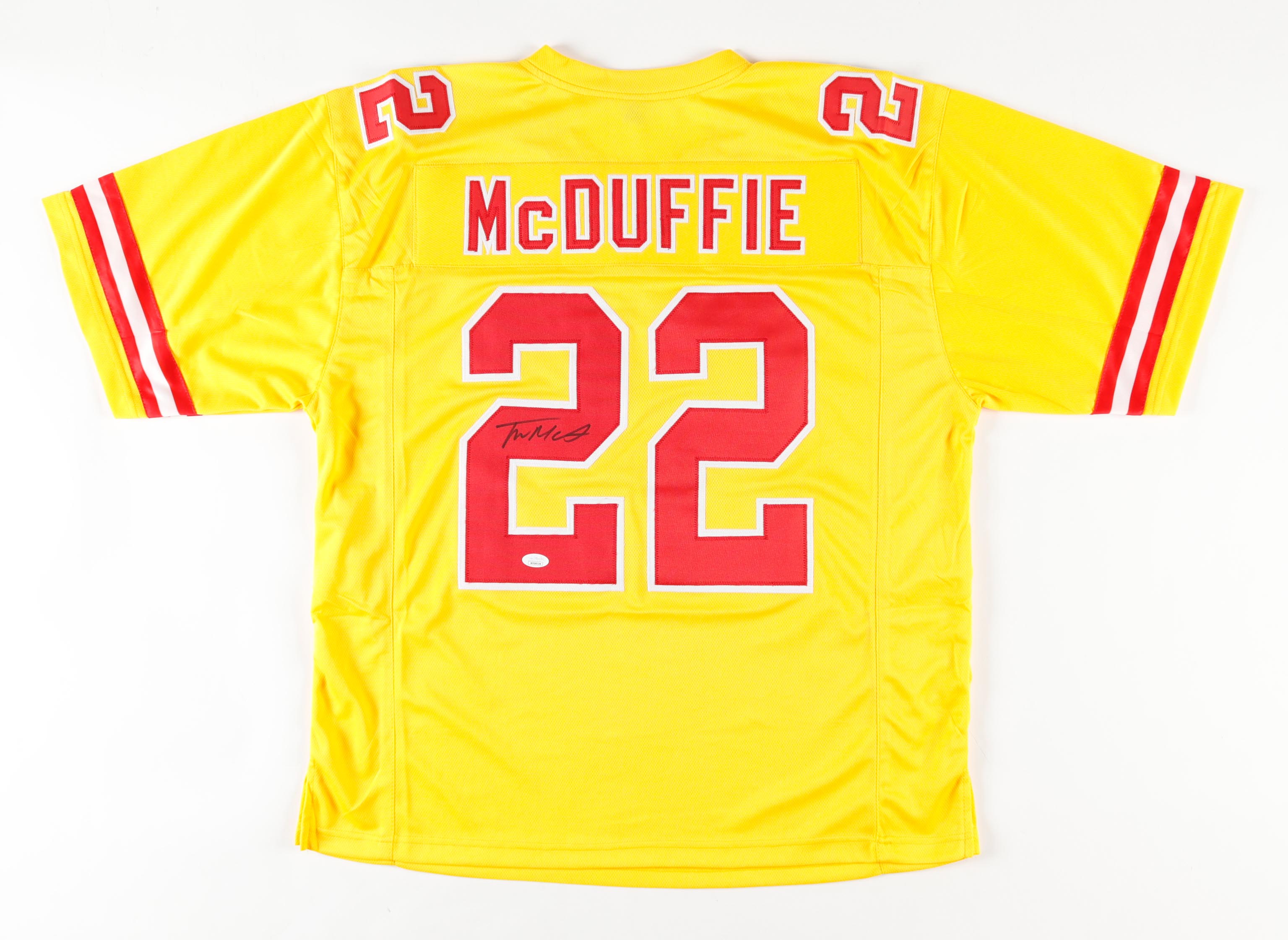 Trent McDuffie Signed Jersey (JSA) at PristineAuction.com Trent McDuffie Signed Jersey (JSA) at PristineAuction.com