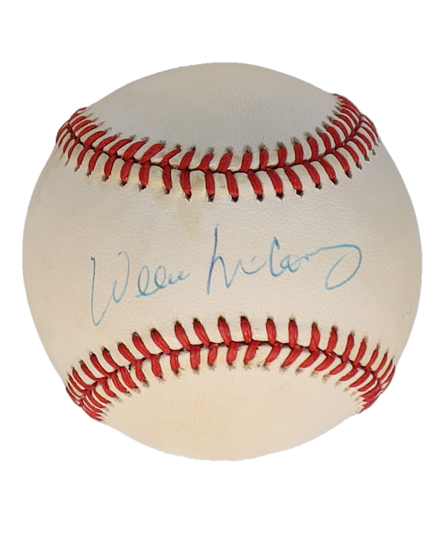Willie McCovey Signed ONL Baseball (PSA) at PristineAuction.com Willie McCovey Signed ONL Baseball (PSA) at PristineAuction.com