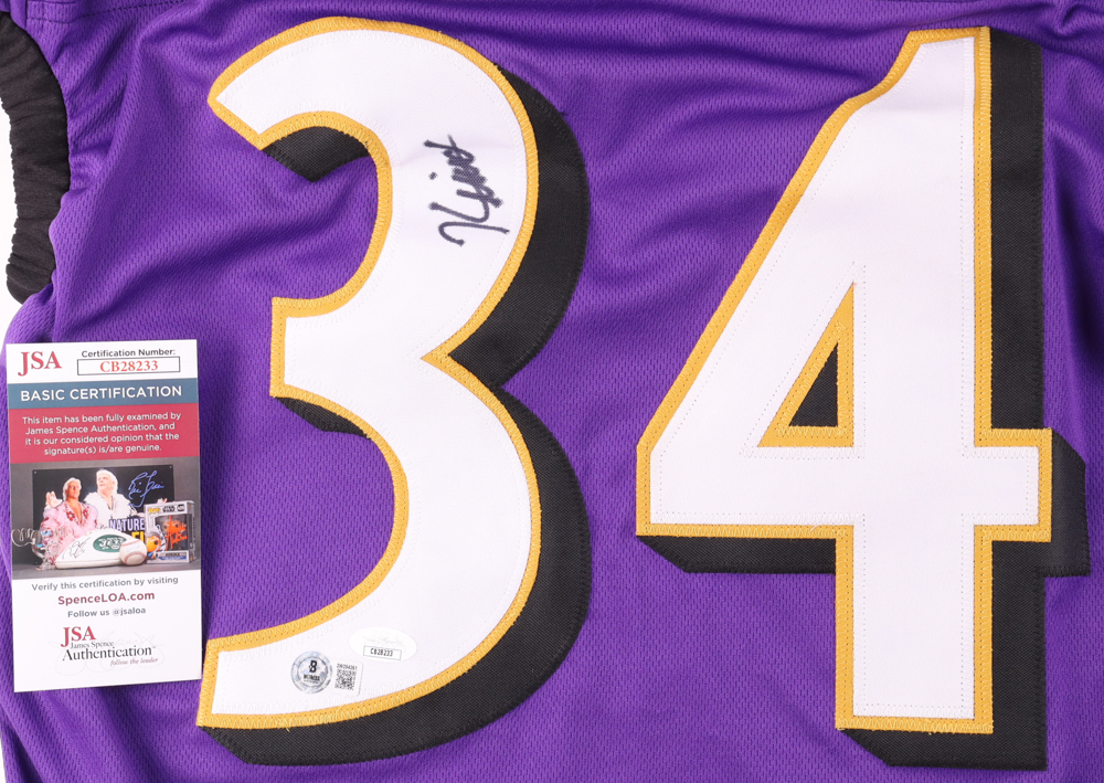 Keaton Mitchell Signed Jersey (Beckett & JSA) at PristineAuction.com Keaton Mitchell Signed Jersey (Beckett & JSA) at PristineAuction.com