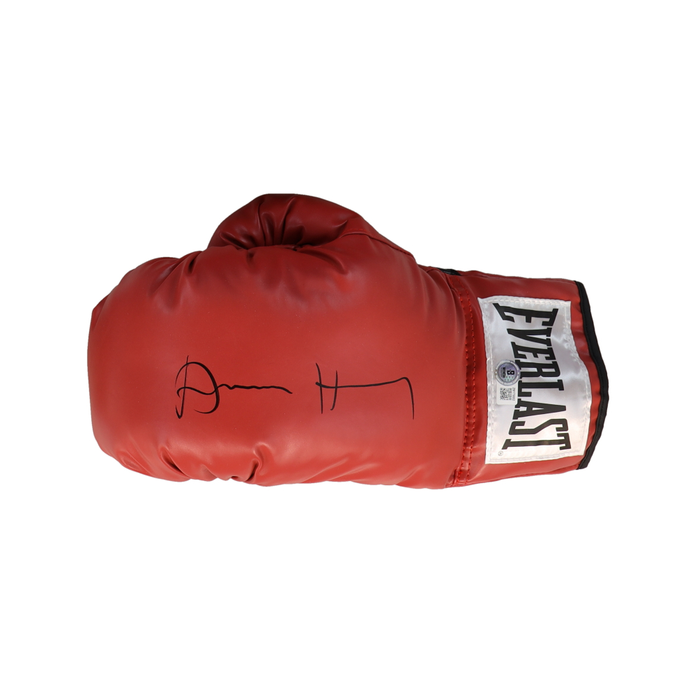 Devin Haney Signed Everlast Boxing Glove (Beckett) at PristineAuction.com