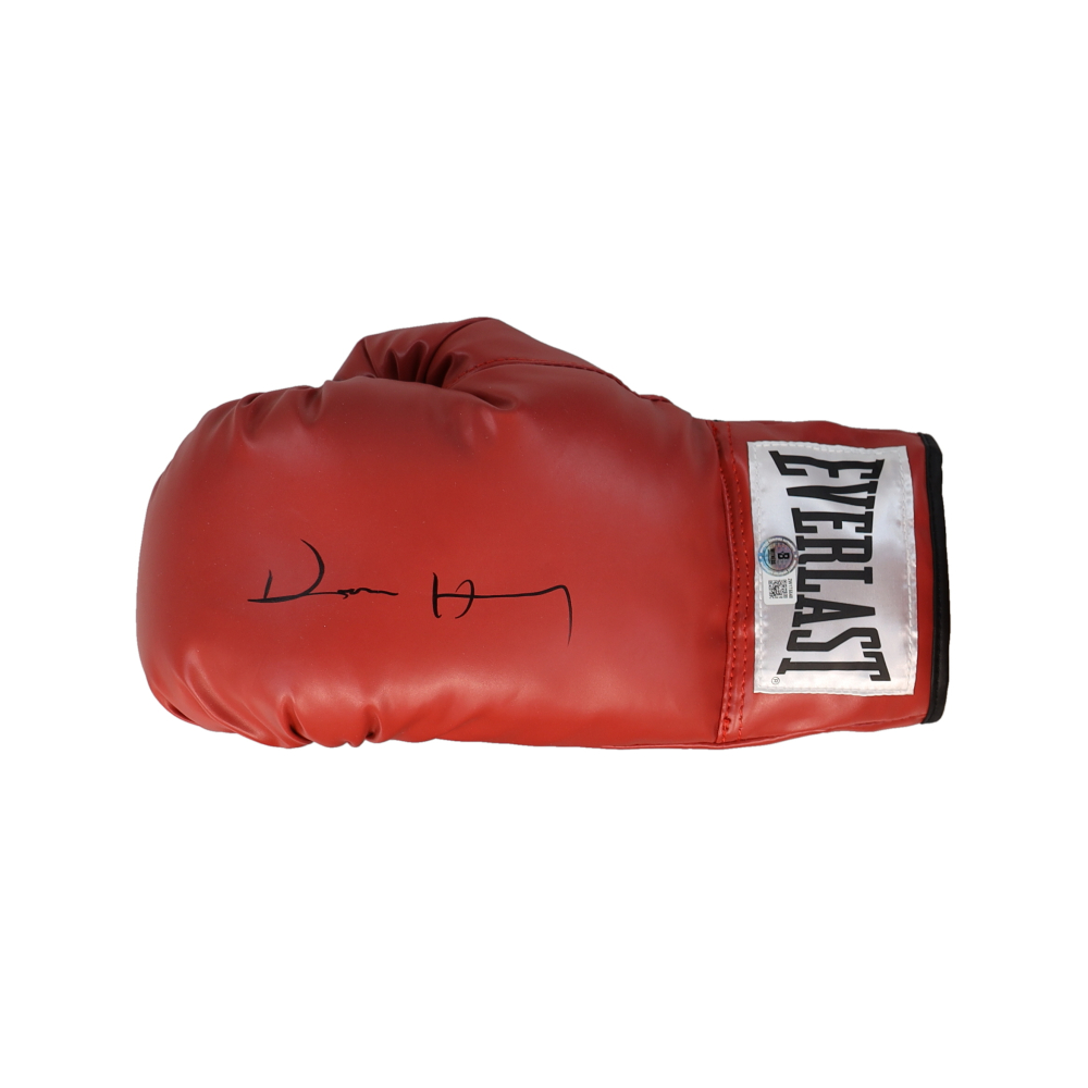 Devin Haney Signed Everlast Boxing Glove (Beckett) at PristineAuction.com