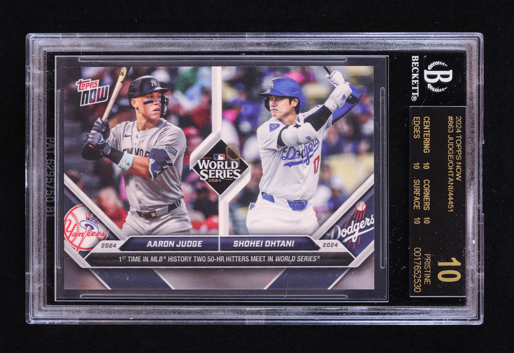 BGS BGS 10 ブラックラベル 2024 Topps Now 620 Shohei Ohtani 大谷