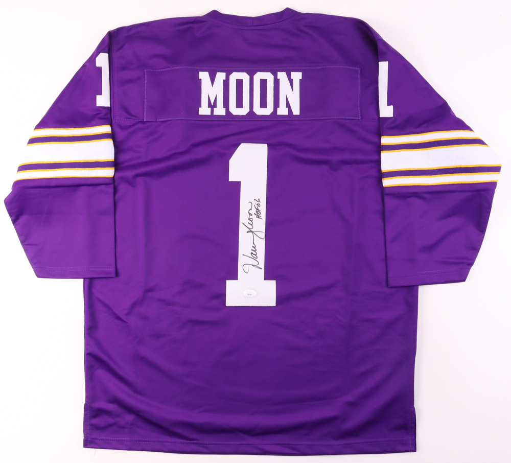 Warren Moon Signed Jersey Inscribed "HOF 06" (JSA) at PristineAuction.com Warren Moon Signed Jersey Inscribed "HOF 06" (JSA) at PristineAuction.com