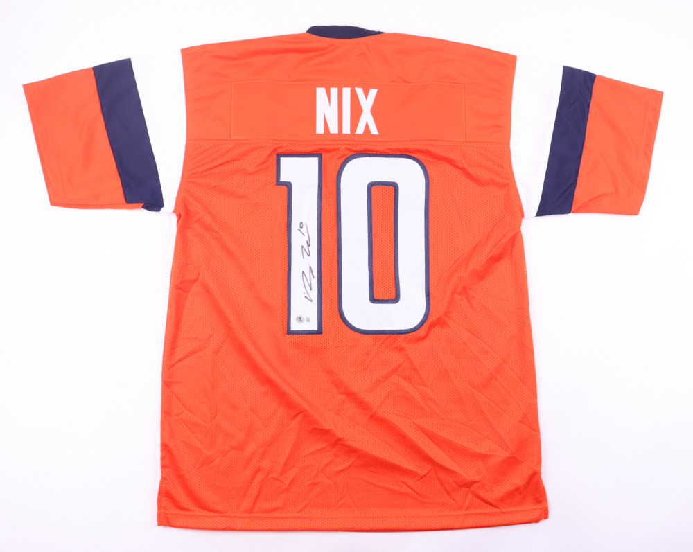 Bo Nix Signed Jersey (Beckett) at PristineAuction.com Bo Nix Signed Jersey (Beckett) at PristineAuction.com
