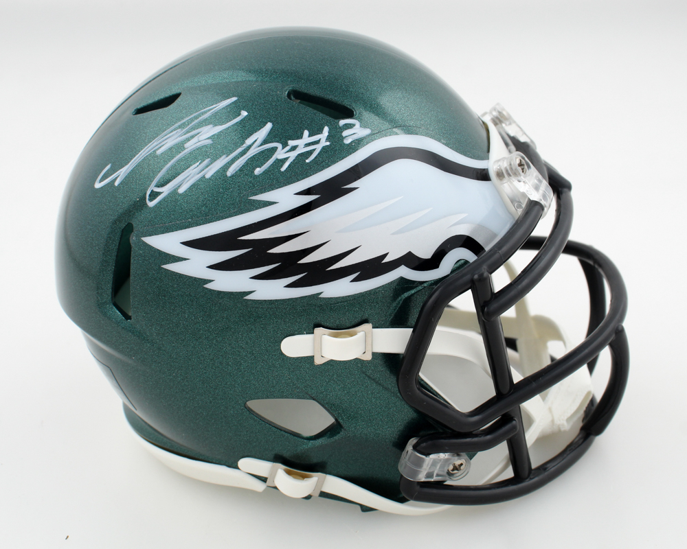 Nolan Smith Jr. Signed Eagles Speed Mini Helmet (JSA) at PristineAuction.com Nolan Smith Jr. Signed Eagles Speed Mini Helmet (JSA) at PristineAuction.com