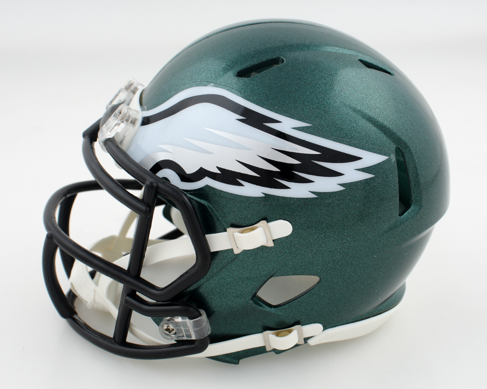 Nolan Smith Jr. Signed Eagles Speed Mini Helmet (JSA) at PristineAuction.com Nolan Smith Jr. Signed Eagles Speed Mini Helmet (JSA) at PristineAuction.com