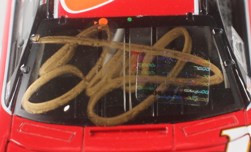 Dale Earnhardt Jr. Signed NASCAR #8 Budweiser / Talladega Win / Raced Version 2001 Monte Carlo - 1:24 Premium Diecast Car (Dale Jr.) at PristineAuction.com Dale Earnhardt Jr. Signed NASCAR #8 Budweiser / Talladega Win / Raced Version 2001 Monte Carlo - 1:24 Premium Diecast Car (Dale Jr.) at PristineAuction.com