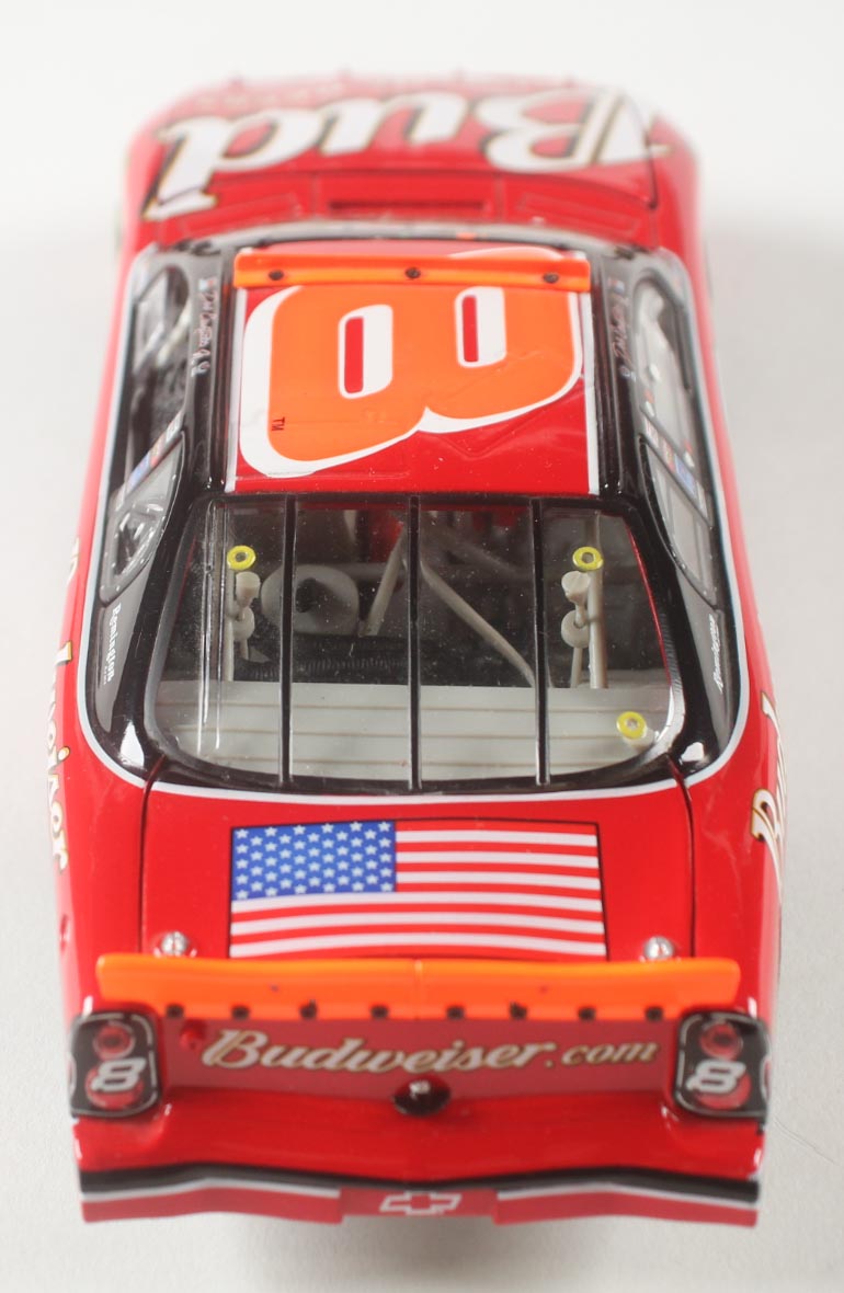 Dale Earnhardt Jr. Signed NASCAR #8 Budweiser / Talladega Win / Raced Version 2001 Monte Carlo - 1:24 Premium Diecast Car (Dale Jr.) at PristineAuction.com Dale Earnhardt Jr. Signed NASCAR #8 Budweiser / Talladega Win / Raced Version 2001 Monte Carlo - 1:24 Premium Diecast Car (Dale Jr.) at PristineAuction.com