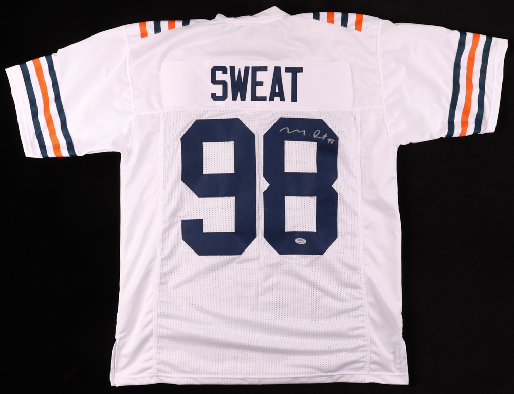 Montez Sweat Signed Jersey (PSA) at PristineAuction.com Montez Sweat Signed Jersey (PSA) at PristineAuction.com