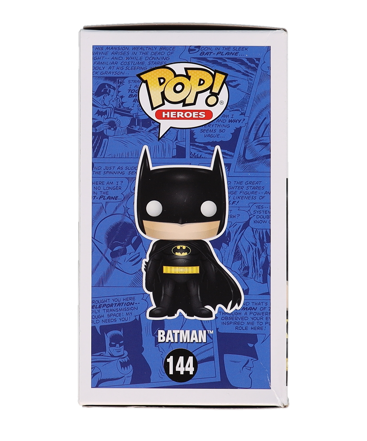 Christian Bale Signed "DC Super Heroes" #144 Batman Funko Pop! Vinyl Figure (AWM) at PristineAuction.com Christian Bale Signed "DC Super Heroes" #144 Batman Funko Pop! Vinyl Figure (AWM) at PristineAuction.com