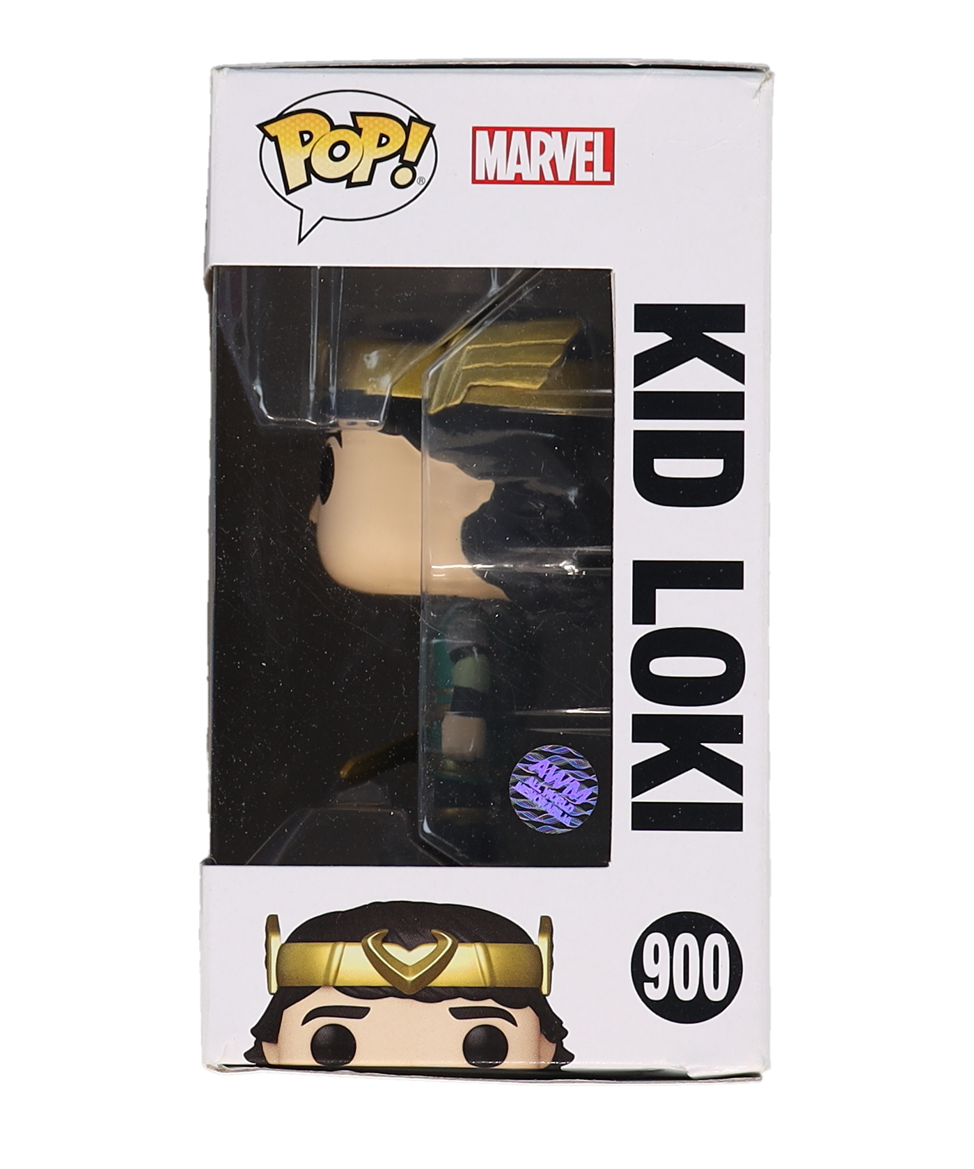 Matt Damon Signed "Loki" #900 Kid Loki Funko Pop! Vinyl Figure (AWM) at PristineAuction.com Matt Damon Signed "Loki" #900 Kid Loki Funko Pop! Vinyl Figure (AWM) at PristineAuction.com