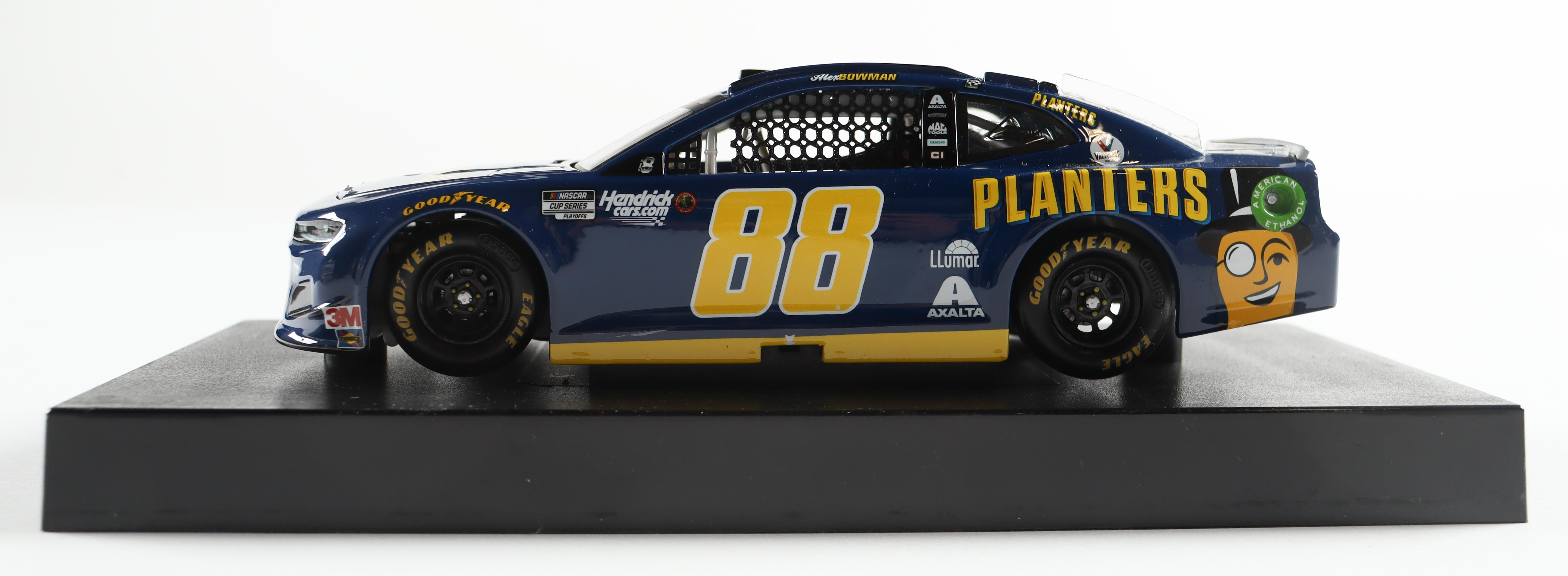 Alex Bowman Signed 2020 NASCAR #88 Planters - 1:24 Premium Action Diecast Car (PA COA) at PristineAuction.com Alex Bowman Signed 2020 NASCAR #88 Planters - 1:24 Premium Action Diecast Car (PA COA) at PristineAuction.com