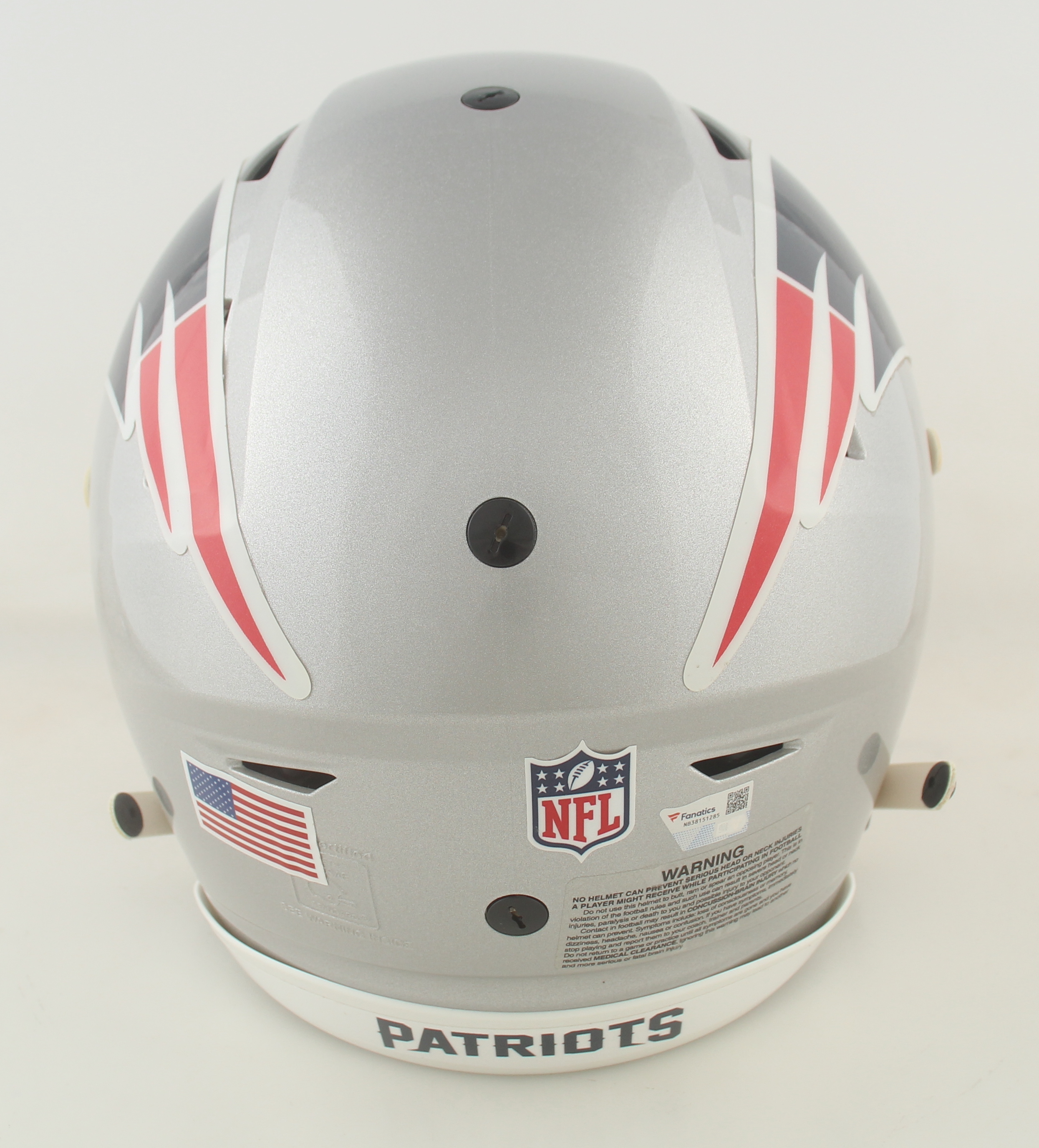 Tom Brady Signed Patriots Full-Size Authentic On-Field Speedflex Helmet Inscribed "3x NFL MVP" (Fanatics) at PristineAuction.com Tom Brady Signed Patriots Full-Size Authentic On-Field Speedflex Helmet Inscribed "3x NFL MVP" (Fanatics) at PristineAuction.com