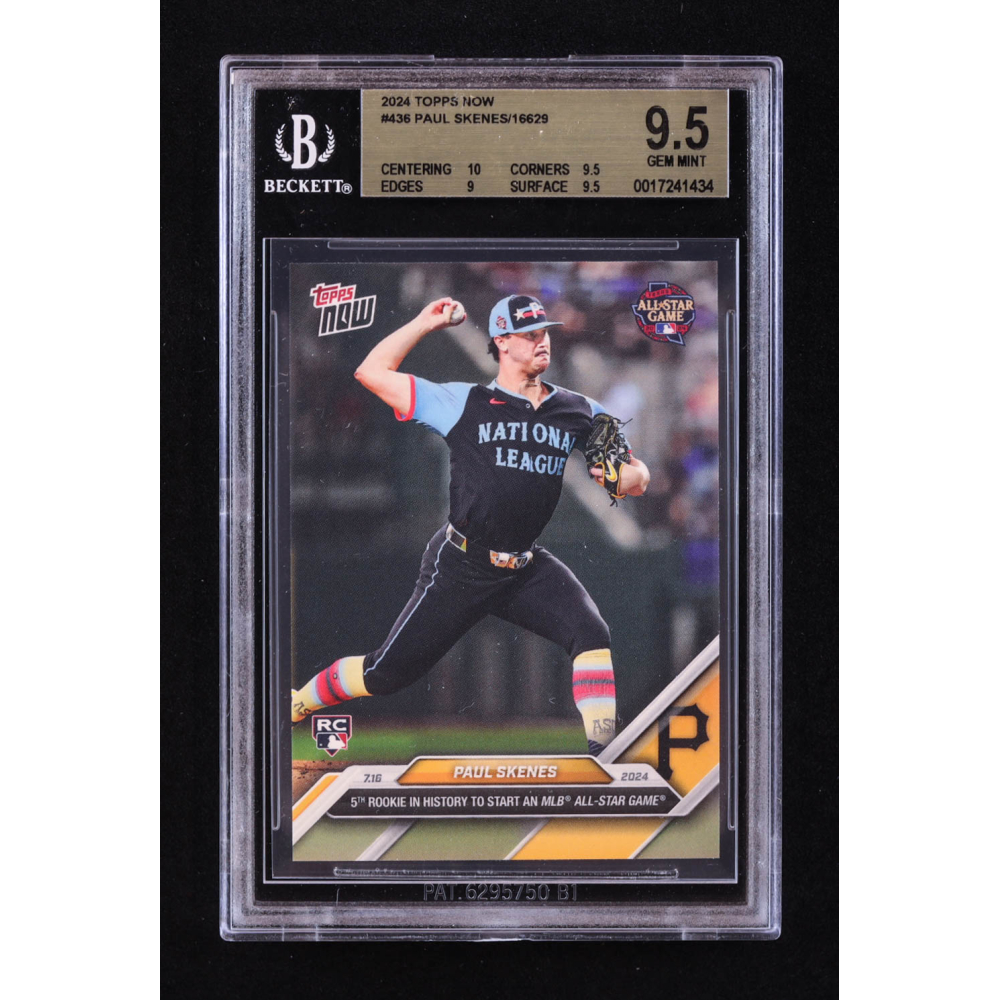 Paul Skenes 2024 Topps Now #436 RC (BGS 9.5) at PristineAuction.com