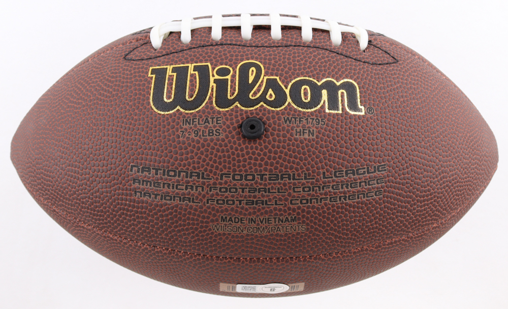 Adam "Pacman" Jones Signed NFL Football With Inscription (Beckett) at PristineAuction.com Adam "Pacman" Jones Signed NFL Football With Inscription (Beckett) at PristineAuction.com