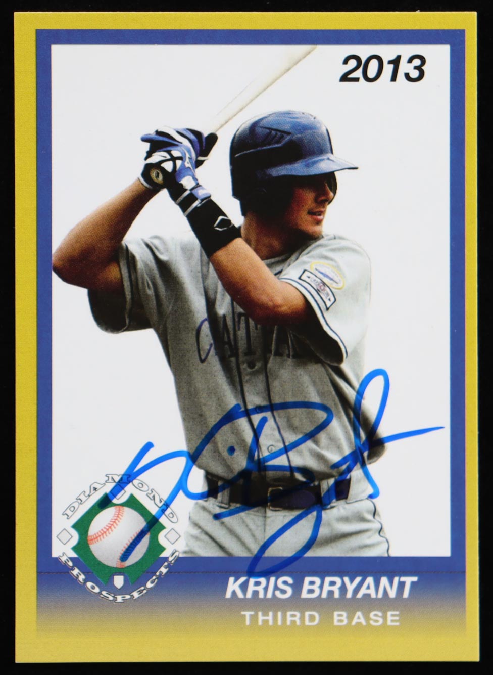 Kris Bryant Signed 2013 Diamond Prospects #NNO RC (JSA) at PristineAuction.com Kris Bryant Signed 2013 Diamond Prospects #NNO RC (JSA) at PristineAuction.com