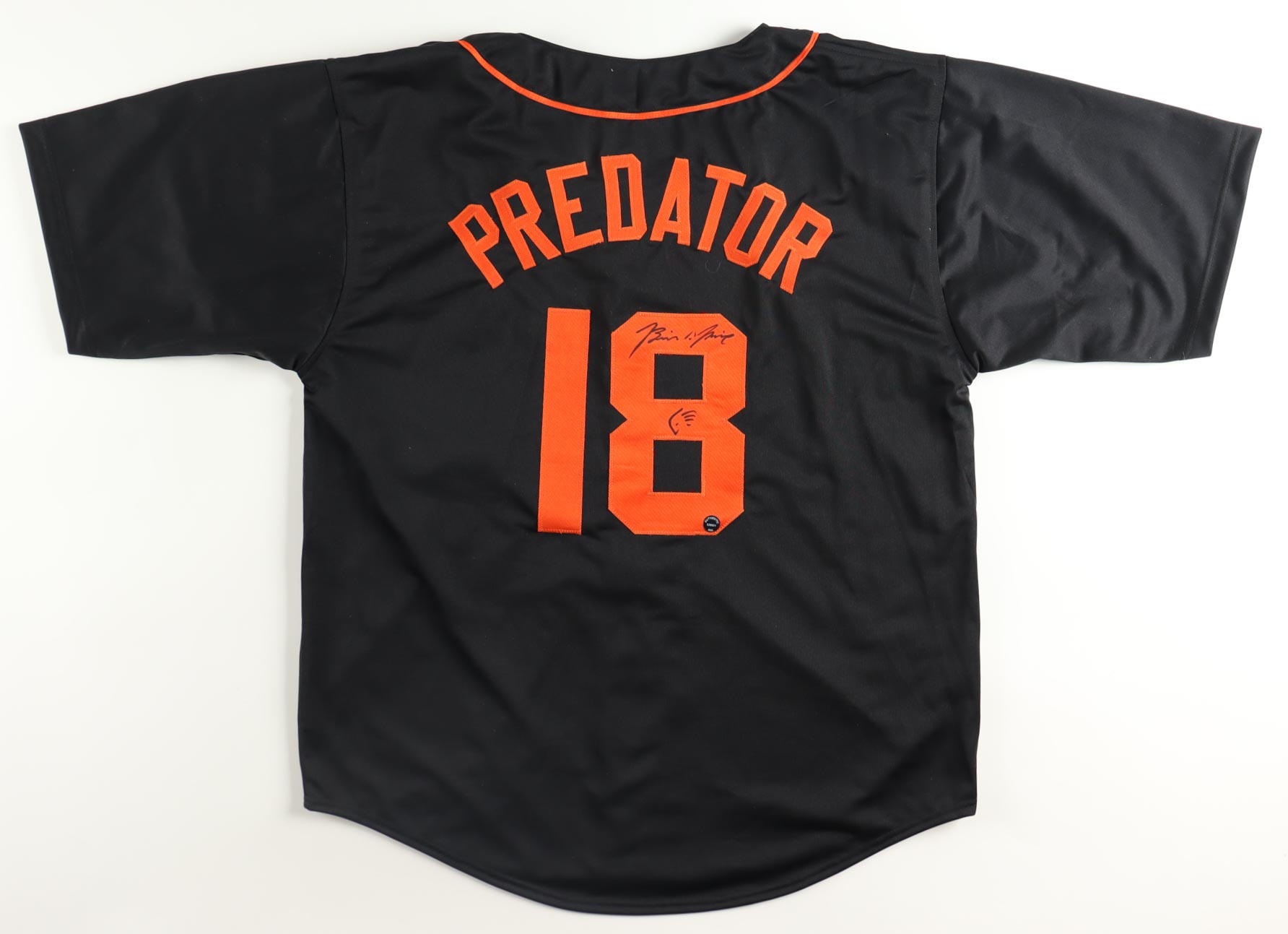 Brian Pince Jr. Signed Jersey With Hand-Drawn Sketch (Playball Ink) at PristineAuction.com Brian Pince Jr. Signed Jersey With Hand-Drawn Sketch (Playball Ink) at PristineAuction.com