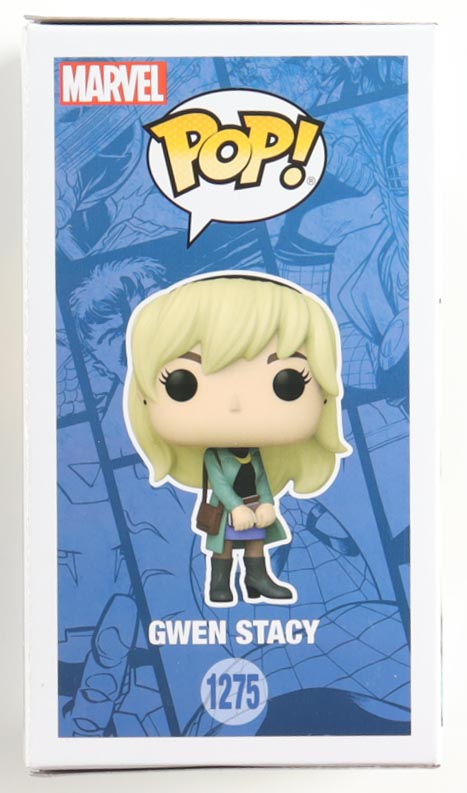 Bryce Dallas Howard Signed "Marvel" #1275 Gwen Stacy Bobble-Head Funko Pop! Vinyl Figure Inscribed "Gwen Stacy" (Beckett) at PristineAuction.com Bryce Dallas Howard Signed "Marvel" #1275 Gwen Stacy Bobble-Head Funko Pop! Vinyl Figure Inscribed "Gwen Stacy" (Beckett) at PristineAuction.com