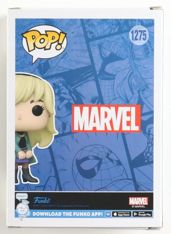 Bryce Dallas Howard Signed "Marvel" #1275 Gwen Stacy Bobble-Head Funko Pop! Vinyl Figure Inscribed "Gwen Stacy" (Beckett) at PristineAuction.com Bryce Dallas Howard Signed "Marvel" #1275 Gwen Stacy Bobble-Head Funko Pop! Vinyl Figure Inscribed "Gwen Stacy" (Beckett) at PristineAuction.com