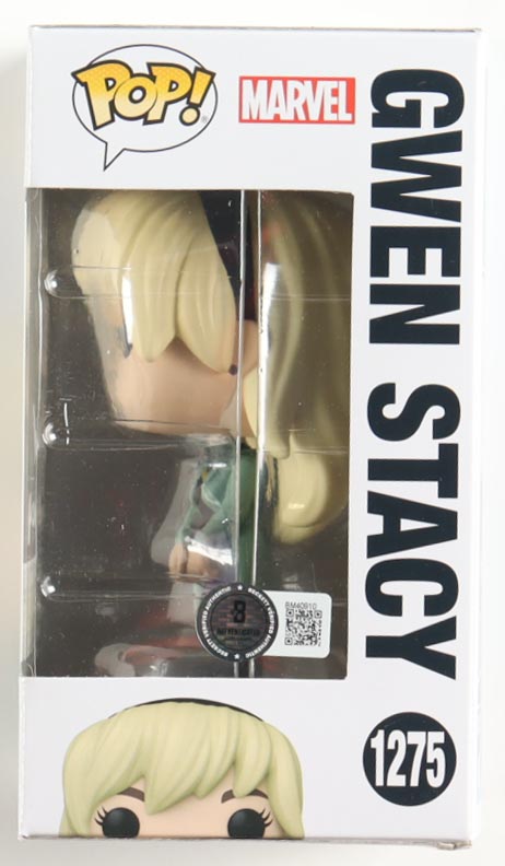 Bryce Dallas Howard Signed "Marvel" #1275 Gwen Stacy Bobble-Head Funko Pop! Vinyl Figure Inscribed "Gwen Stacy" (Beckett) at PristineAuction.com Bryce Dallas Howard Signed "Marvel" #1275 Gwen Stacy Bobble-Head Funko Pop! Vinyl Figure Inscribed "Gwen Stacy" (Beckett) at PristineAuction.com