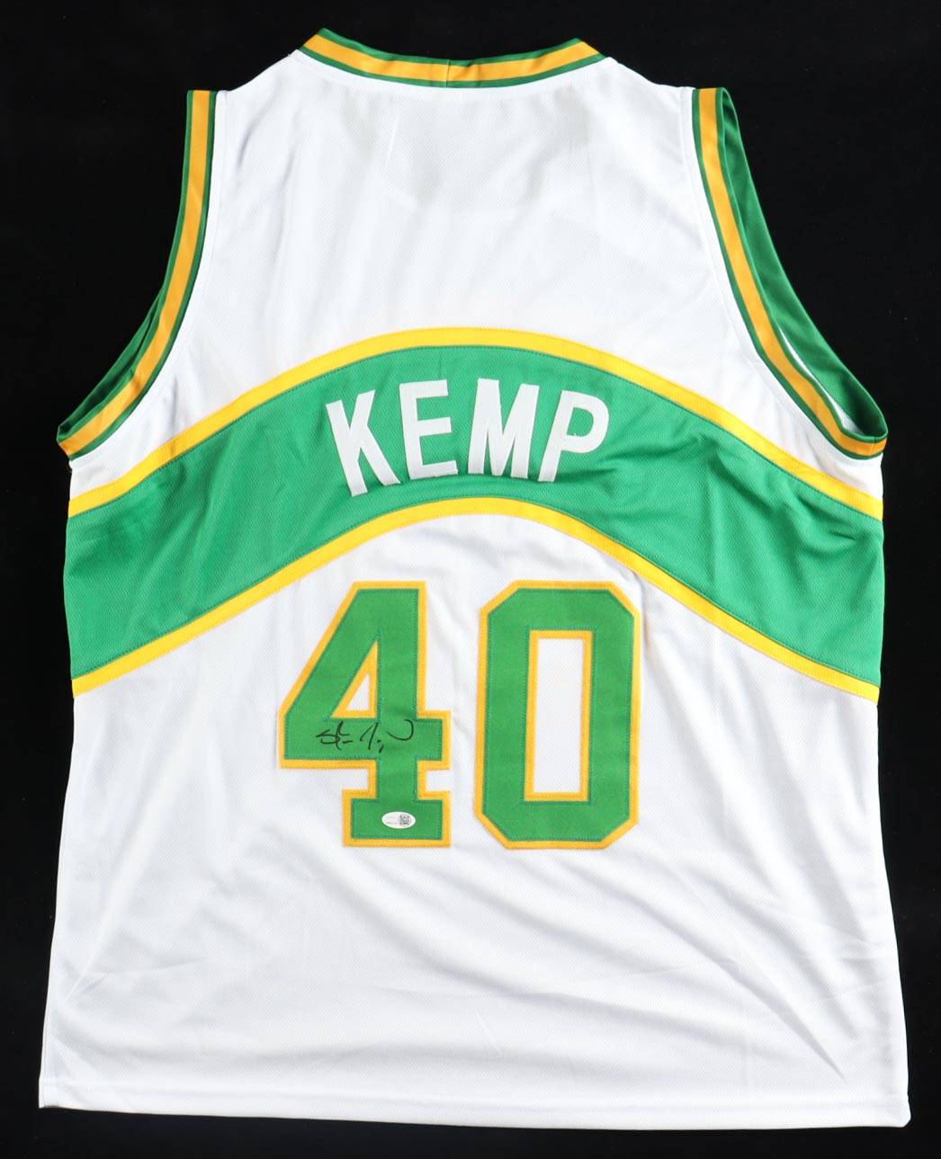 Shawn Kemp Signed Jersey (JSA) at PristineAuction.com Shawn Kemp Signed Jersey (JSA) at PristineAuction.com
