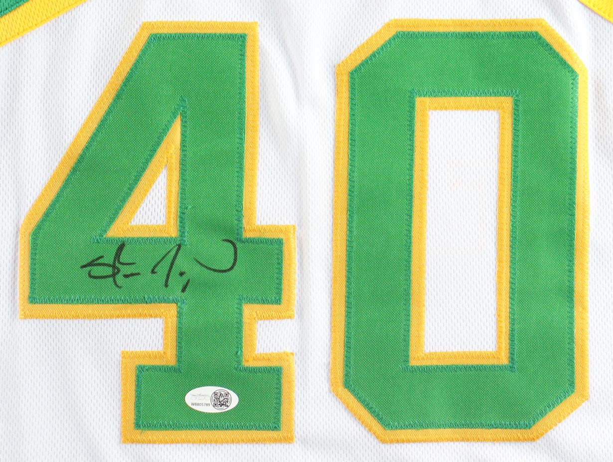 Shawn Kemp Signed Jersey (JSA) at PristineAuction.com Shawn Kemp Signed Jersey (JSA) at PristineAuction.com