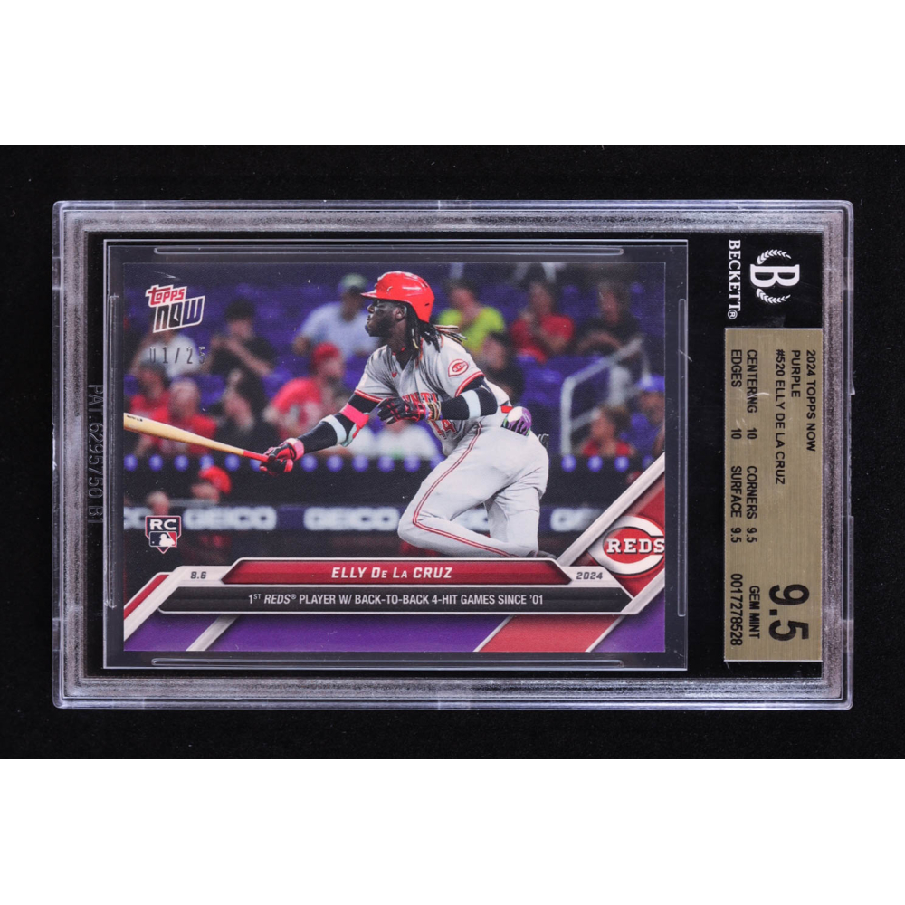 Elly De La Cruz 2024 Topps Now #520 RC (BGS 9.5) at PristineAuction.com