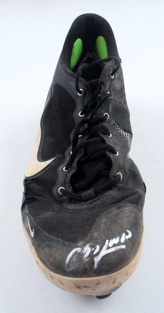 Aroldis Chapman Signed Nike Game-Used Baseball Cleat (JSA) at PristineAuction.com Aroldis Chapman Signed Nike Game-Used Baseball Cleat (JSA) at PristineAuction.com