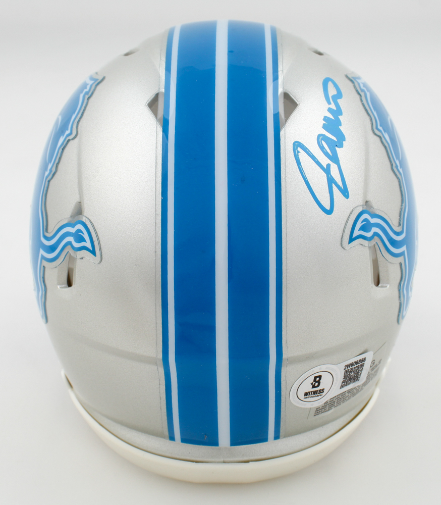 Jameson Williams Signed Lions Speed Mini Helmet (Beckett) at PristineAuction.com Jameson Williams Signed Lions Speed Mini Helmet (Beckett) at PristineAuction.com