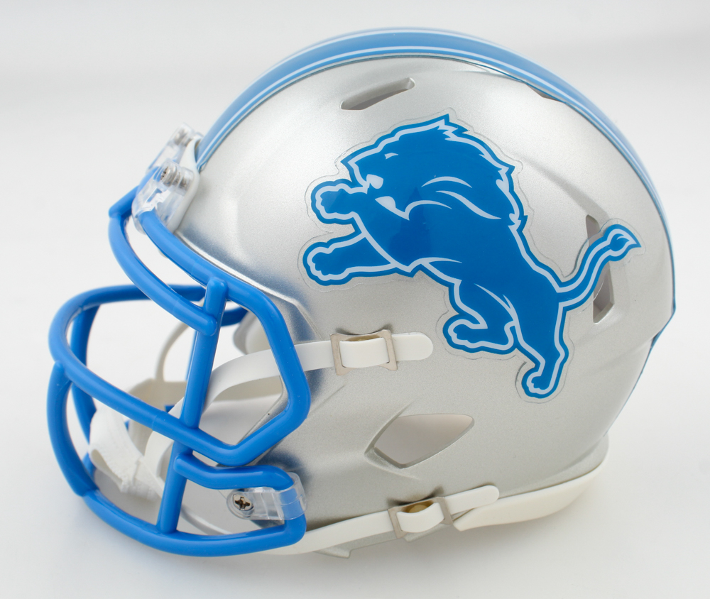 Jameson Williams Signed Lions Speed Mini Helmet (Beckett) at PristineAuction.com Jameson Williams Signed Lions Speed Mini Helmet (Beckett) at PristineAuction.com