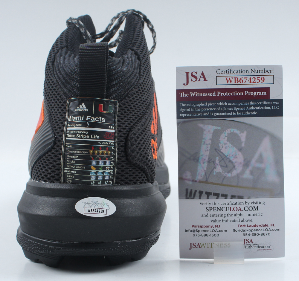 Tyrique Stevenson Signed Adidas Cleat (JSA) at PristineAuction.com Tyrique Stevenson Signed Adidas Cleat (JSA) at PristineAuction.com