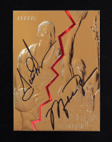 Michael Jordan / Scottie Pippen 1996-97 Fleer Game Breakers Black Signature 23KT Gold Card at PristineAuction.com