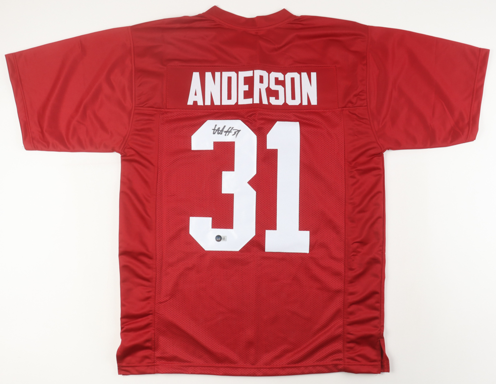 Will Anderson Jr. Signed Jersey (Beckett) at PristineAuction.com Will Anderson Jr. Signed Jersey (Beckett) at PristineAuction.com