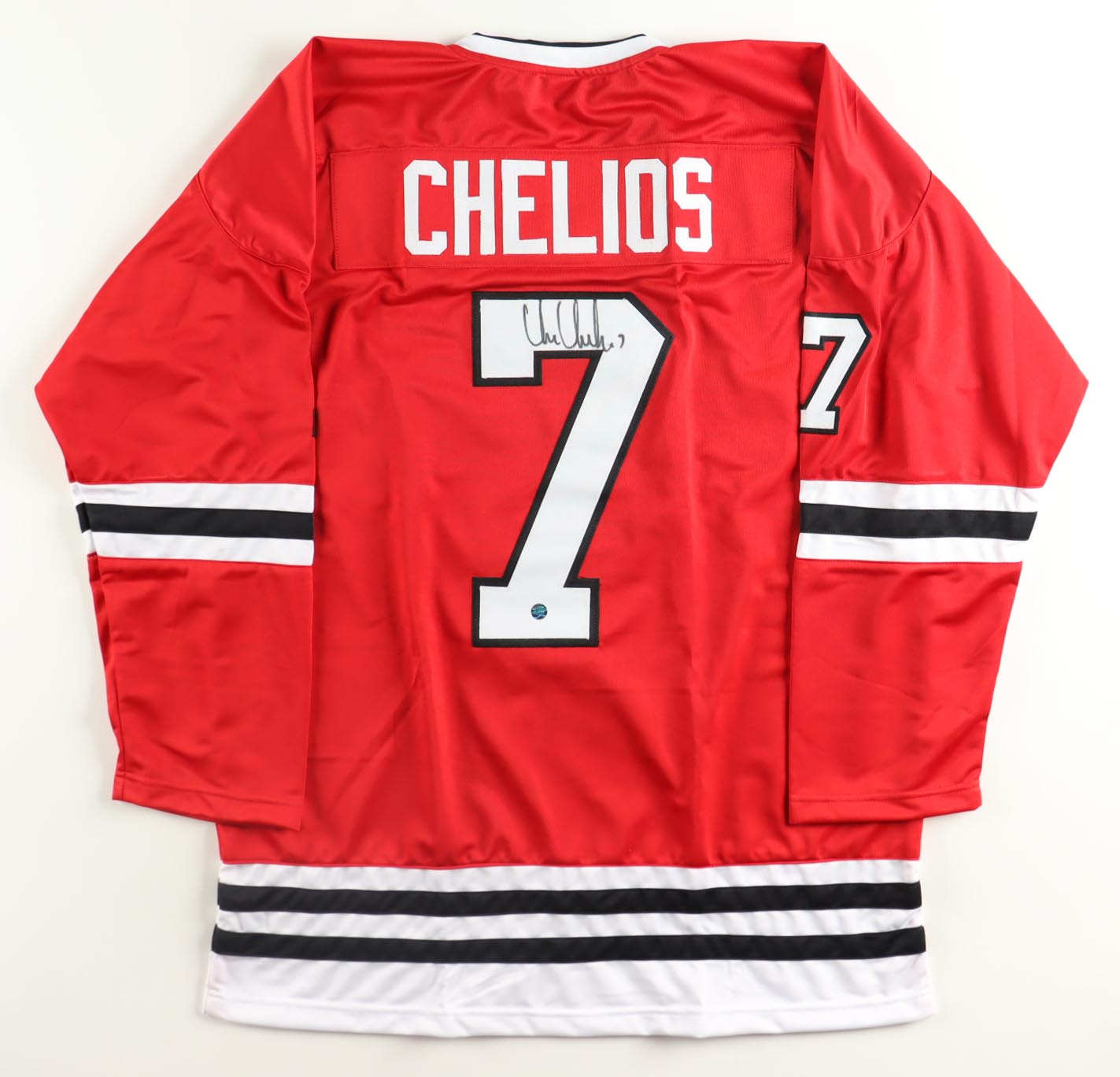 Chris Chelios Signed Jersey (AWM) at PristineAuction.com Chris Chelios Signed Jersey (AWM) at PristineAuction.com