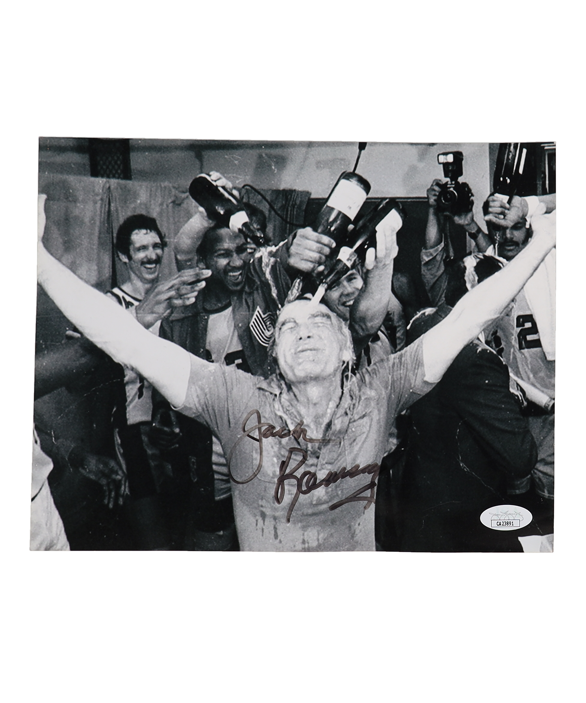 Jack Ramsay Signed Trail Blazers 8x10 Photo (JSA) | Pristine Auction