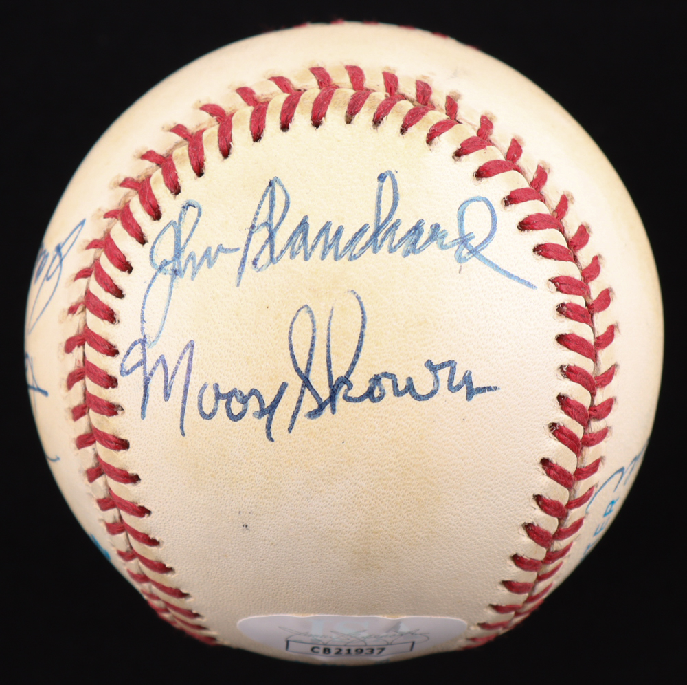 Yankees OAL Baseball Signed By (7) Phil Rizzuto, Jake Gibbs, Hank Bauer ...