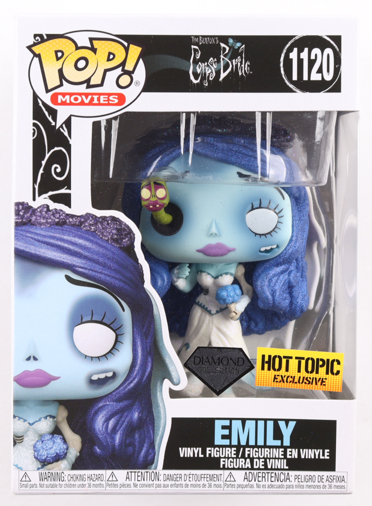 "Corpse Bride" #1120 Emily Funko Pop! Vinyl Figure at PristineAuction.com "Corpse Bride" #1120 Emily Funko Pop! Vinyl Figure at PristineAuction.com