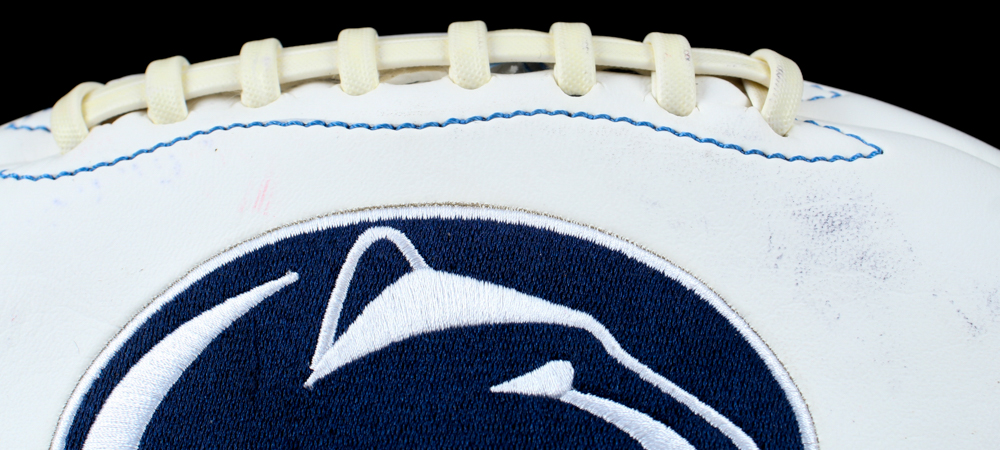 Drew Allar Signed Penn State Nittany Lions Logo Football inscribed "We Are!" (JSA) at PristineAuction.com Drew Allar Signed Penn State Nittany Lions Logo Football inscribed "We Are!" (JSA) at PristineAuction.com