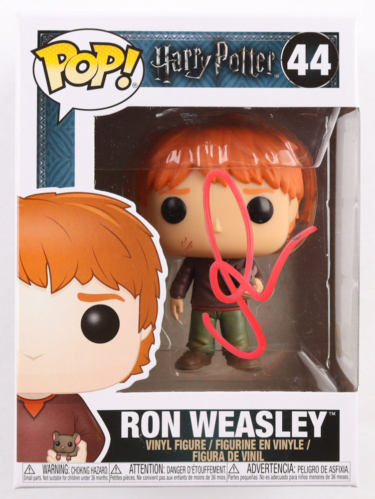 Rupert Grint Signed "Harry Potter" #44 Ron Weasley Funko Pop! Vinyl Figure (ACOA) at PristineAuction.com Rupert Grint Signed "Harry Potter" #44 Ron Weasley Funko Pop! Vinyl Figure (ACOA) at PristineAuction.com