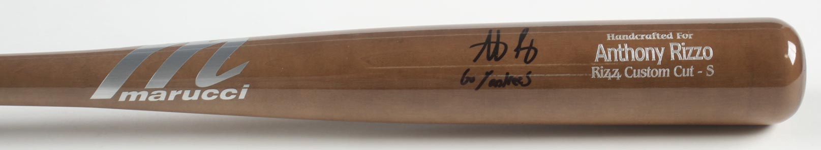 Anthony Rizzo Signed Marucci Rizz44 Model Baseball Bat Inscribed "Go Yankees" (Fanatics) at PristineAuction.com Anthony Rizzo Signed Marucci Rizz44 Model Baseball Bat Inscribed "Go Yankees" (Fanatics) at PristineAuction.com