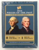 Pieces of the Past 8 Year Collection Series 2 2024 Super Break Hobby Box With (8) Packs at PristineAuction.com